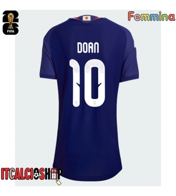 Giappone Ritsu Doan #10 Prima Maglia Femmina Mondiali 2026 Manica Corta